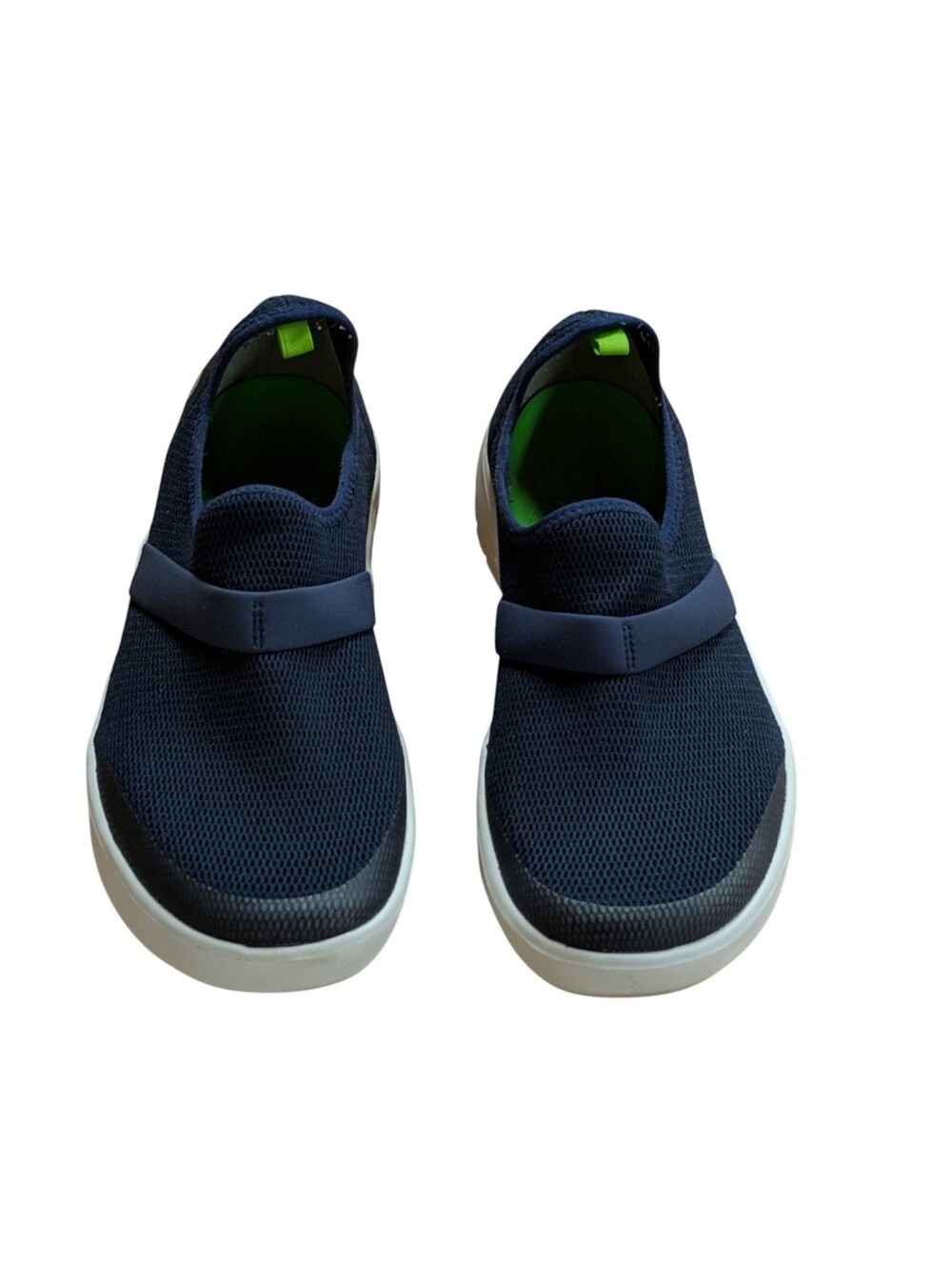 Oofos OOmg Low Navy Slip-On Sport Recovery Shoes Womens Size 8 - Picture 8 of 11